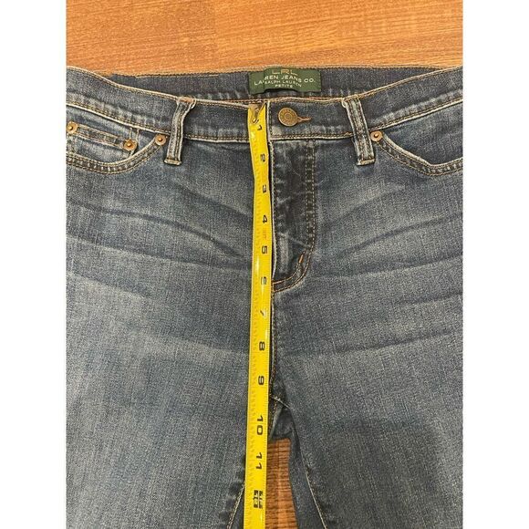 Ralph Lauren Jeans Womens 6P Petite Classic Straight Light Wash Denim High Rise - Picture 9 of 11